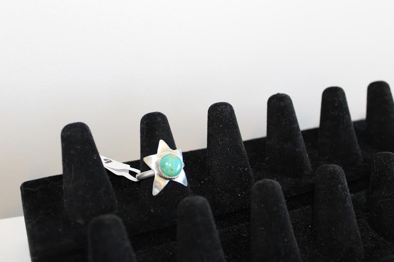 Turquoise Star Ring