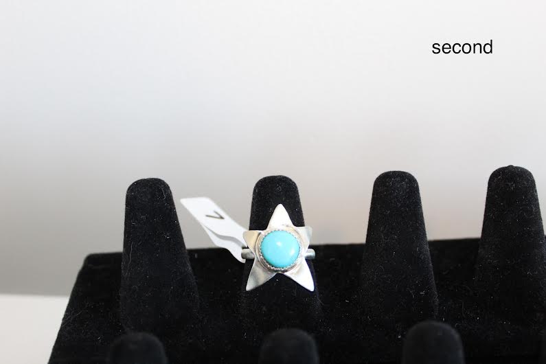 Turquoise Star Ring