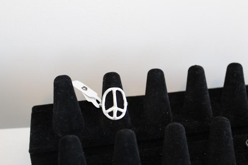 Peace Sign Ring
