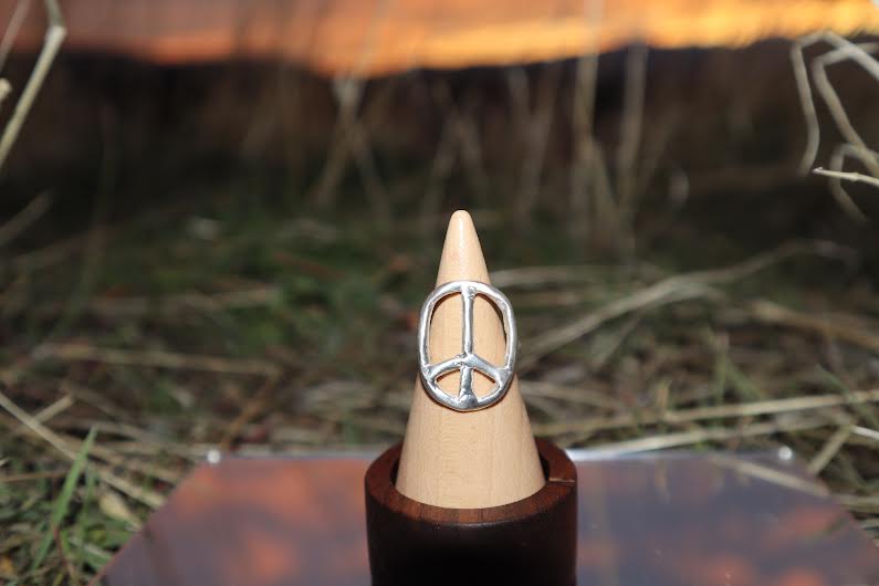 Peace Sign Ring