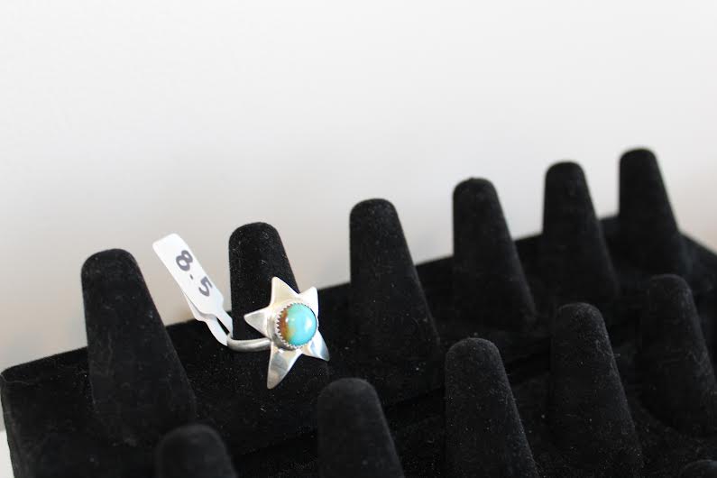 Turquoise Star Ring