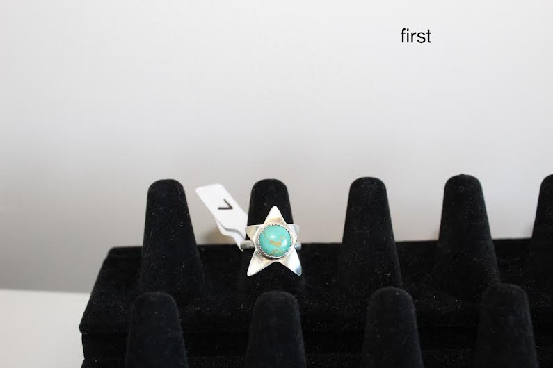 Turquoise Star Ring